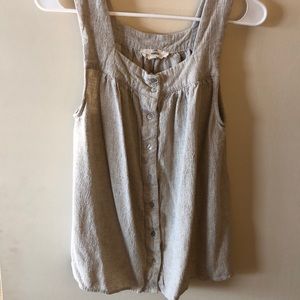 Cream/tan Vici dolls tank top